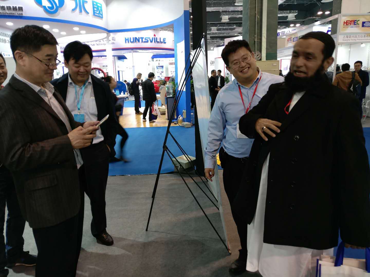 Industrial Boiler Supplier Attended HEATEC Exhibition