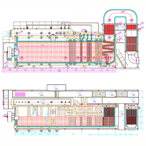 Corner Tube Boiler Hydrogen Boiler Design